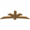Ekena Millwork Davenport Rough Sawn Timber Gable Bracket, Western Red Cedar, 72"W x 27"H x 2"D x 6"F, 9/12 Pitch GBW072X27X0206DAV00RWR - alternate 3
